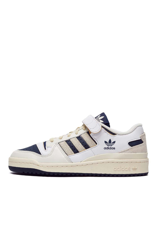 Adidas Mens Forum 84 Low Shoes 'Off White/Collegiate Navy' - ROOTED