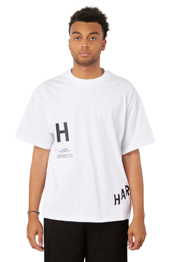Honor The Gift Mens Hardship Tee 'White' - ROOTED