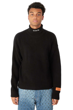 Heron Preston Mens CTNMB Knit Rollneck | ROOTED