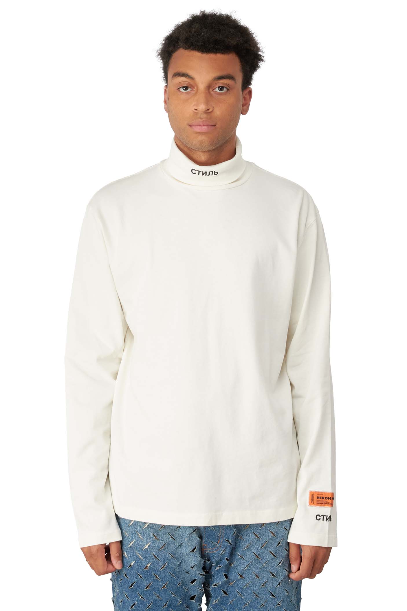 heron preston influencer turnal L/S tee - Tシャツ/カットソー(七分