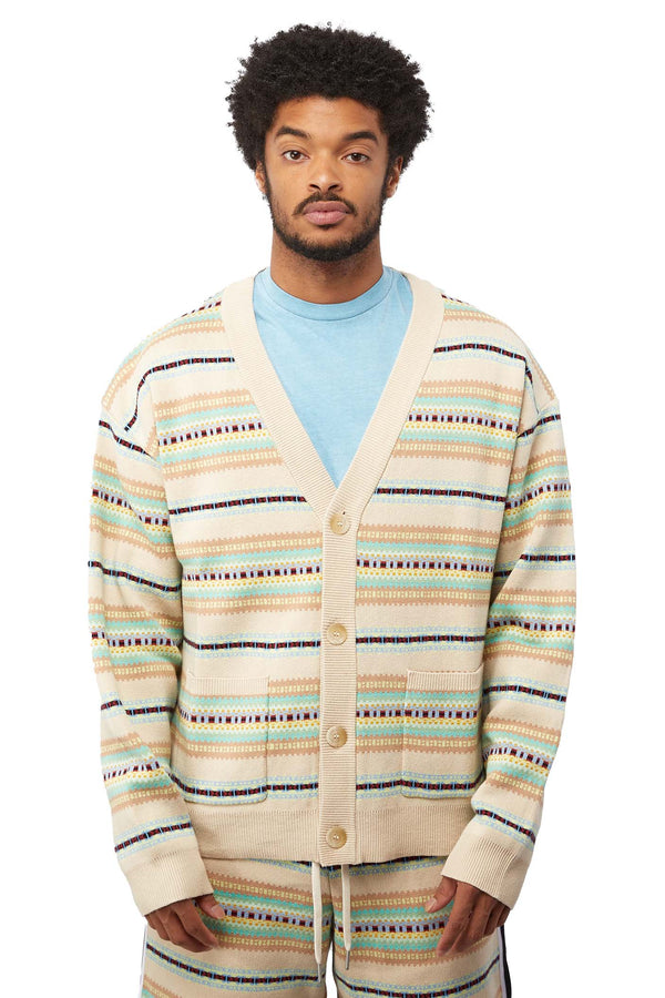 John Elliott Mens Nogales Cardigan - ROOTED