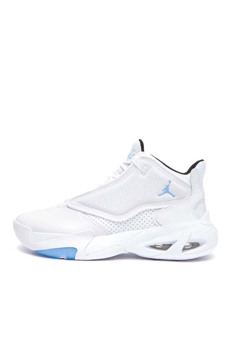 Jordan Mens Max Aura 4 Shoes 'White/University Blue' - ROOTED