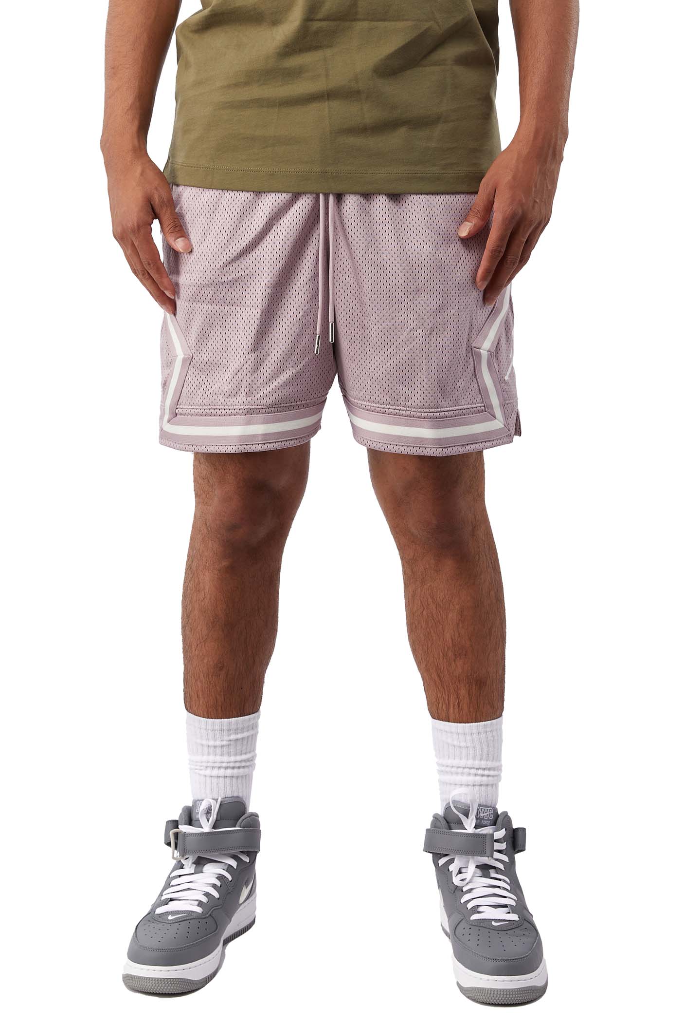 Jordan Essentials Shorts 'Plum Fog' - ROOTED