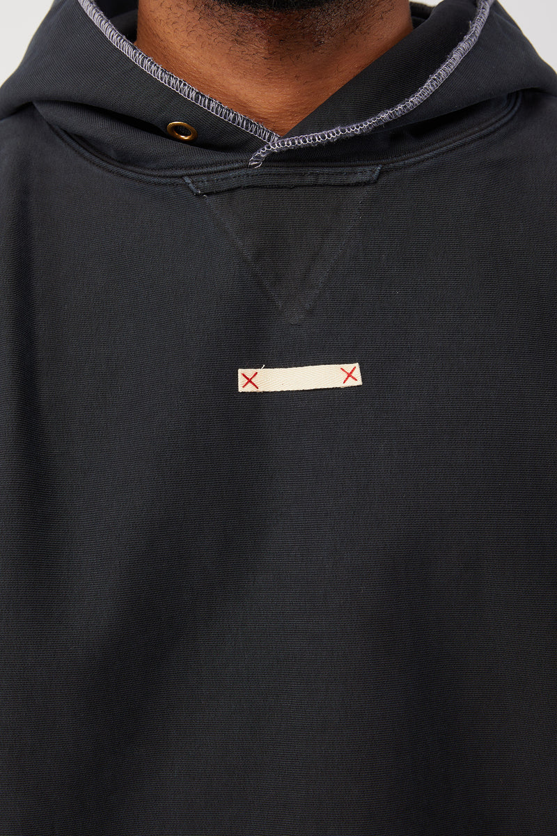 Maison Margiela Mens Name Tag Hoodie - ROOTED