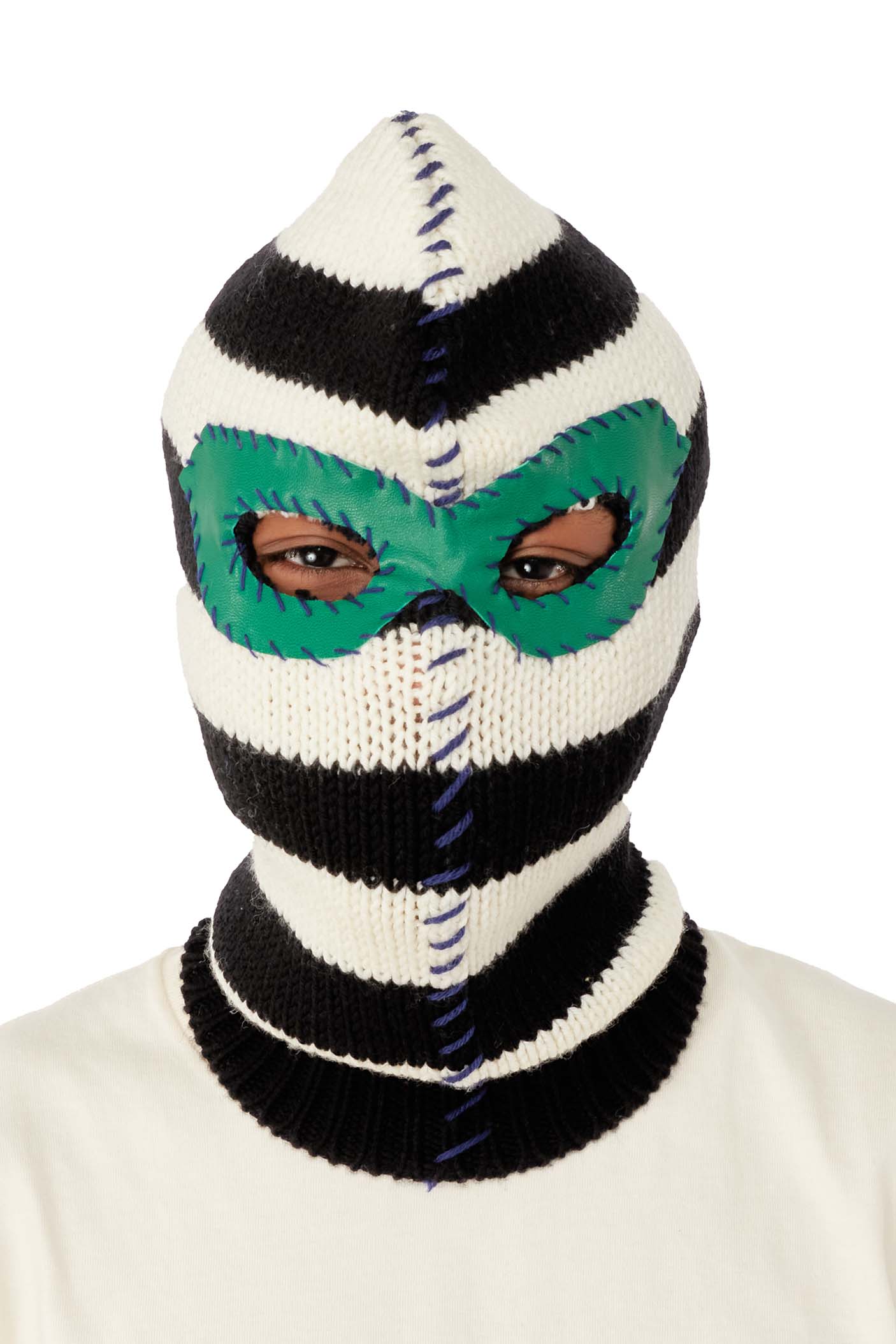 appetit indre Meget Marni Balaclava 'White Stripe' | ROOTED