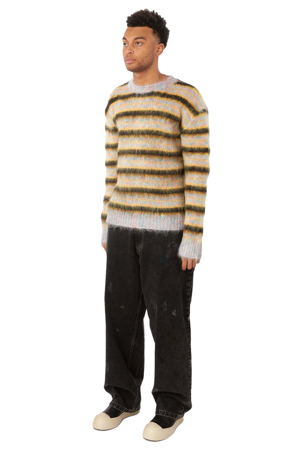 Marni Mens Mohair Sweater 'Multi' - ROOTED