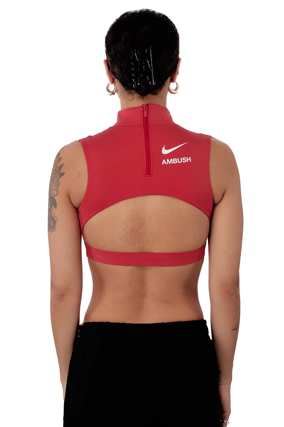 Nike Womens x Ambush NRG DF PM Bra 'Gym Red' - ROOTED