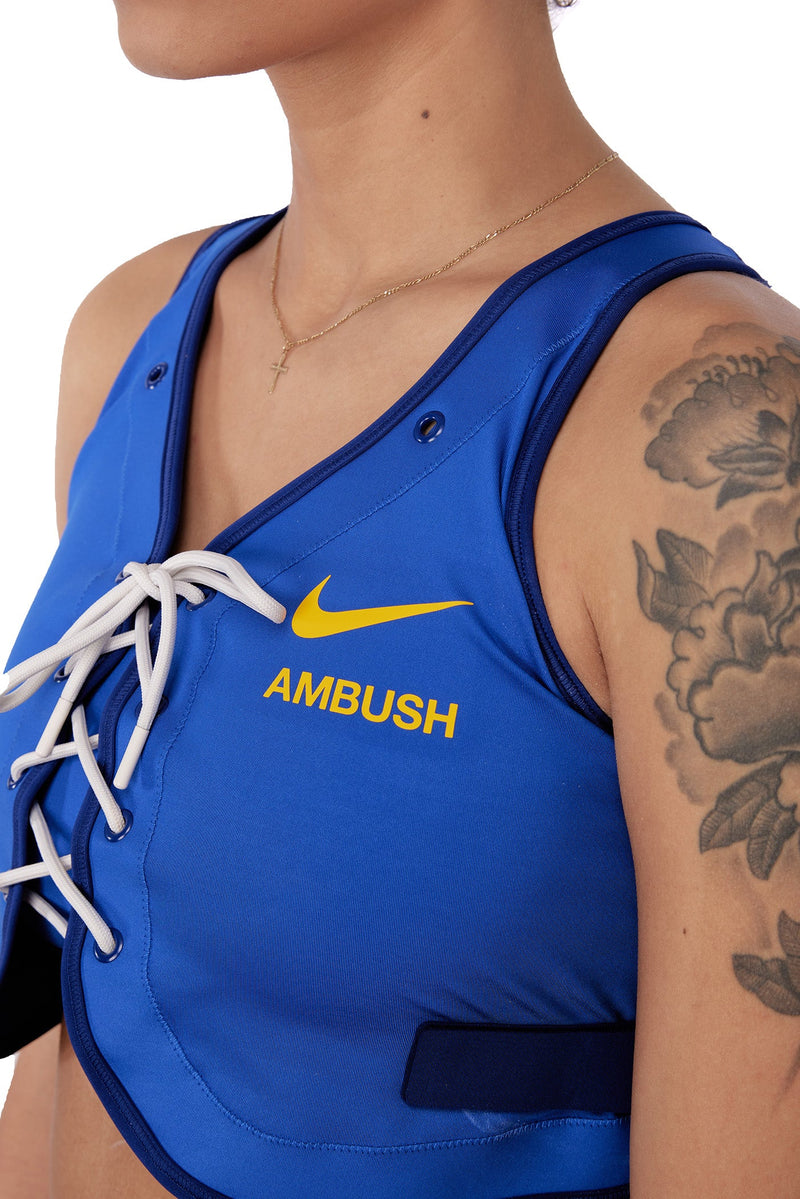 Nike Womens x Ambush NRG DF PM Lux Bra 'Game Royal' - ROOTED