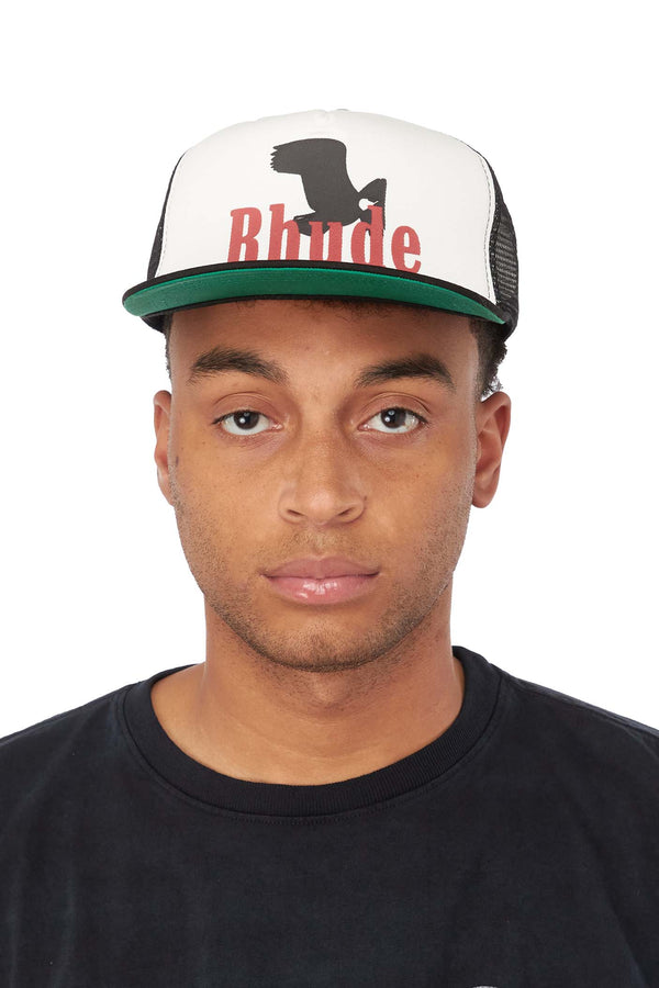 RHUDE Americana Trucker Hat - ROOTED