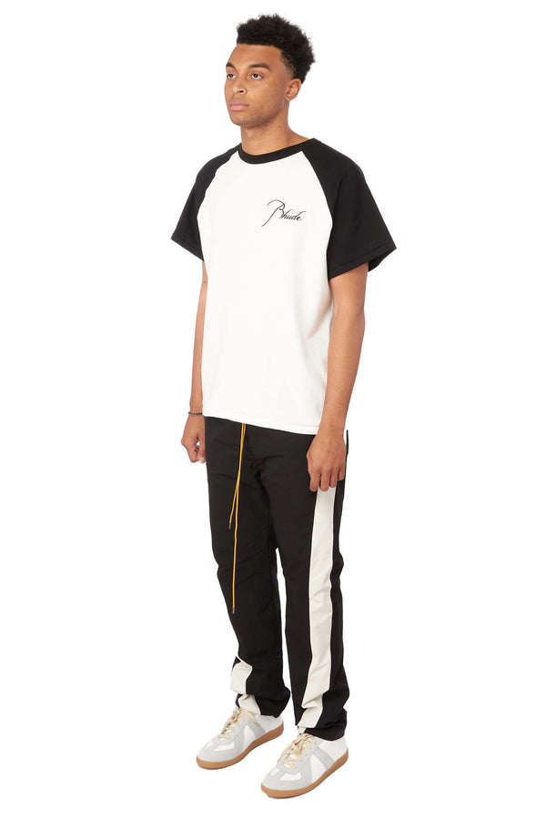 RHUDE Mens Curved Paneled Track Pant - ROOTED