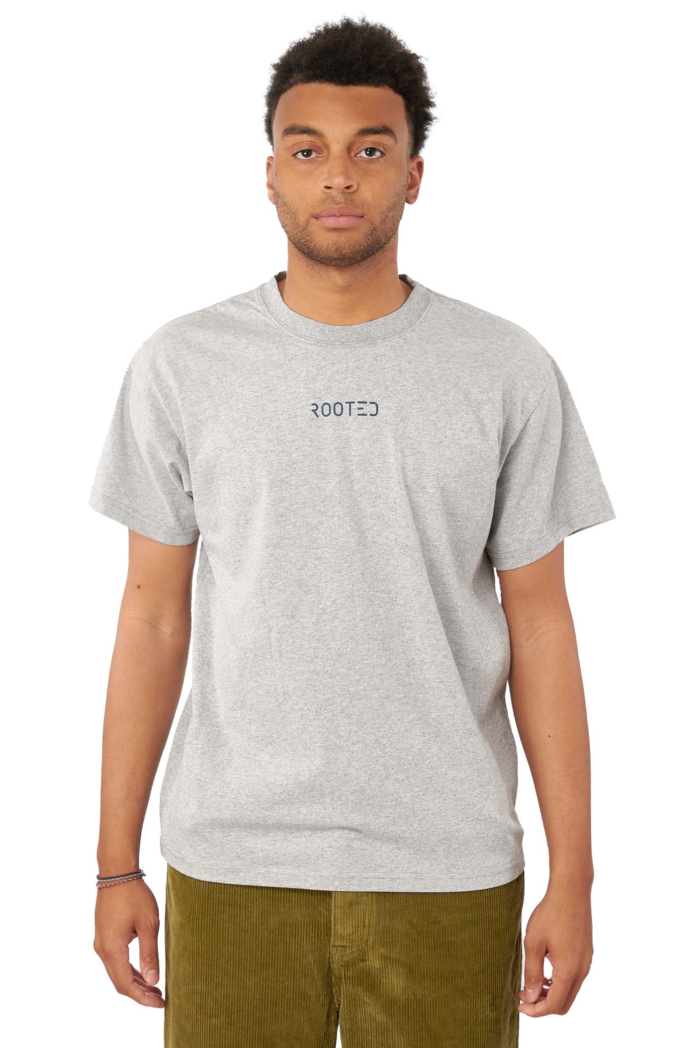 ROOTED Shop Tee 'Grey' - ROOTED