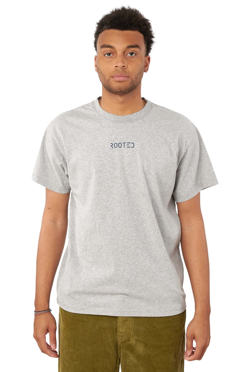ROOTED Shop Tee 'Grey' - ROOTED