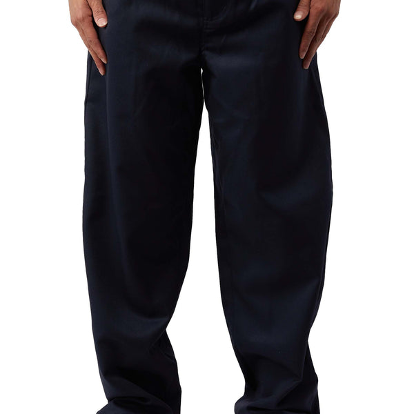 Stussy Volume Pleated Trouser - 'Navy' | ROOTED