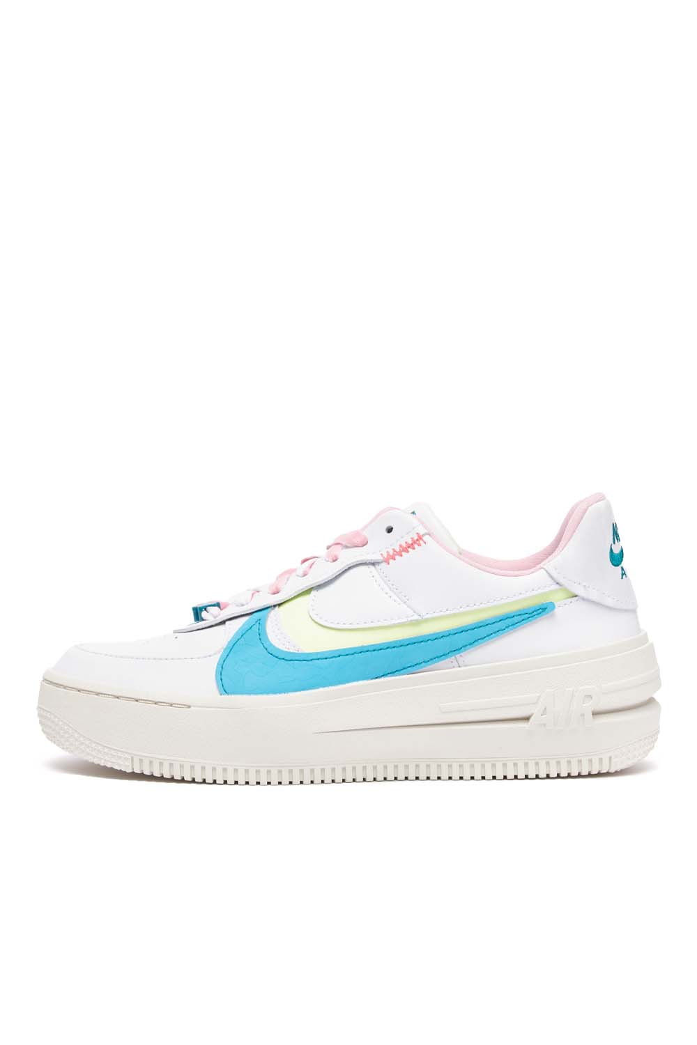 Nike Women's Air Force 1 PLT.AF.ORM Shoes, Size 7.5, White/White/White