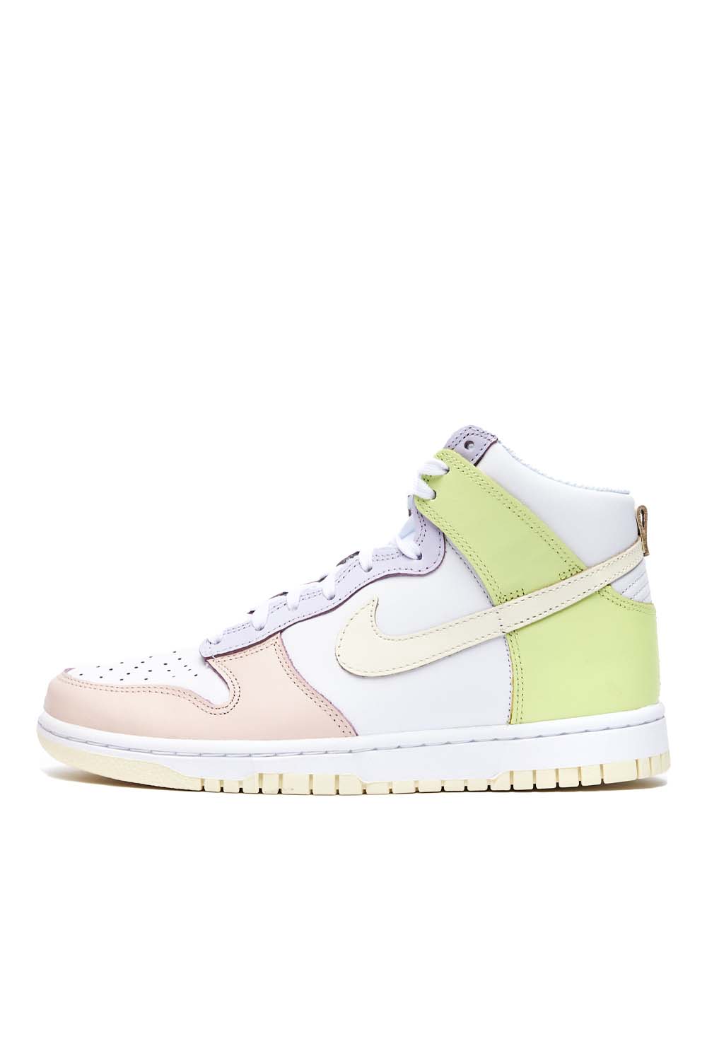 Womens Nike Dunk High 'White/Lemon Twist' - ROOTED