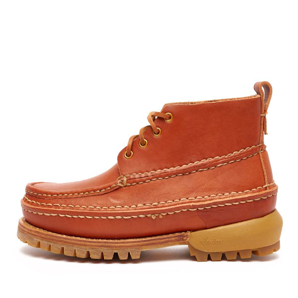 Visvim Mens Kanawa Moc Mid Folk Shoes | ROOTED