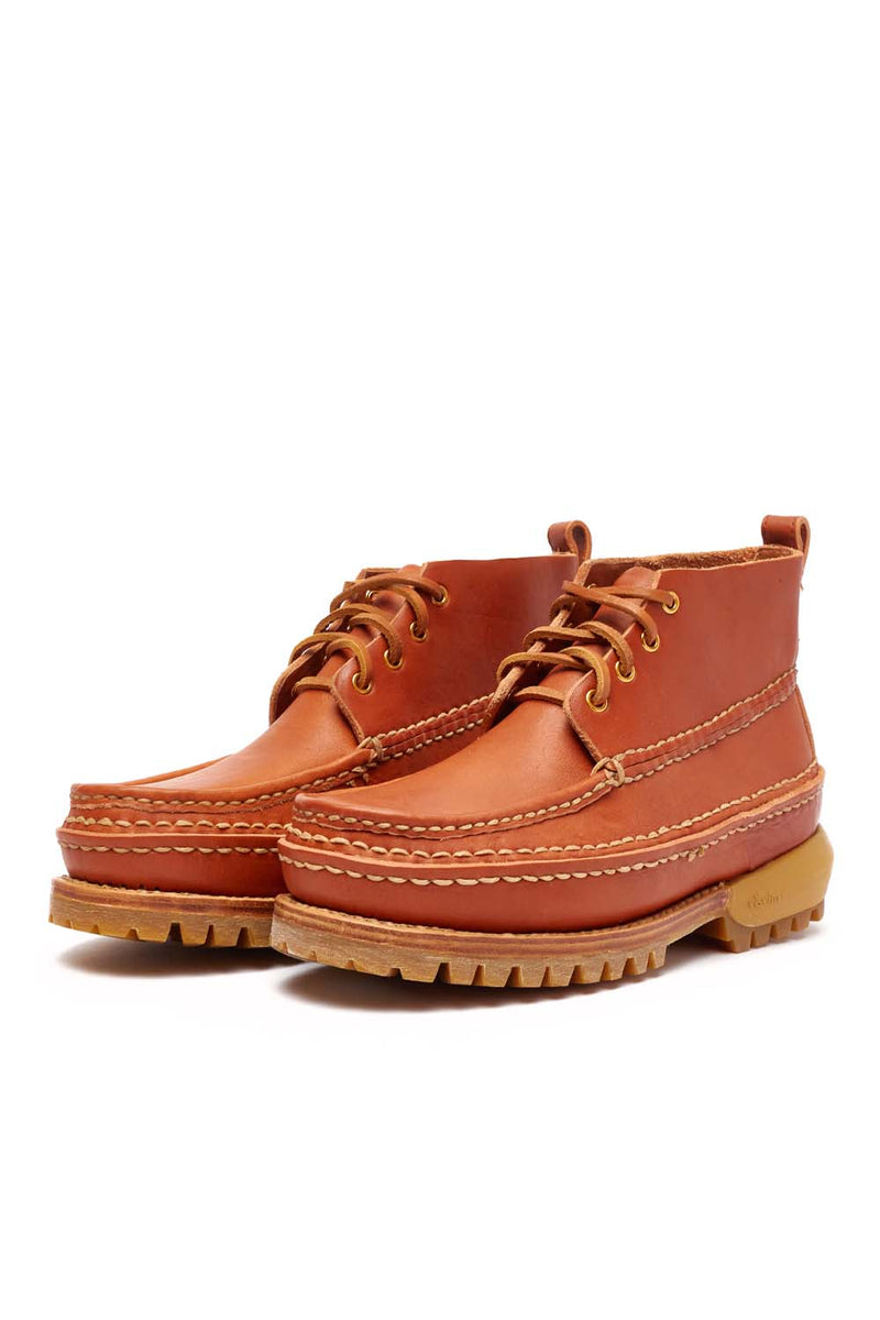 Visvim Mens Kanawa Moc Mid Folk Shoes | ROOTED