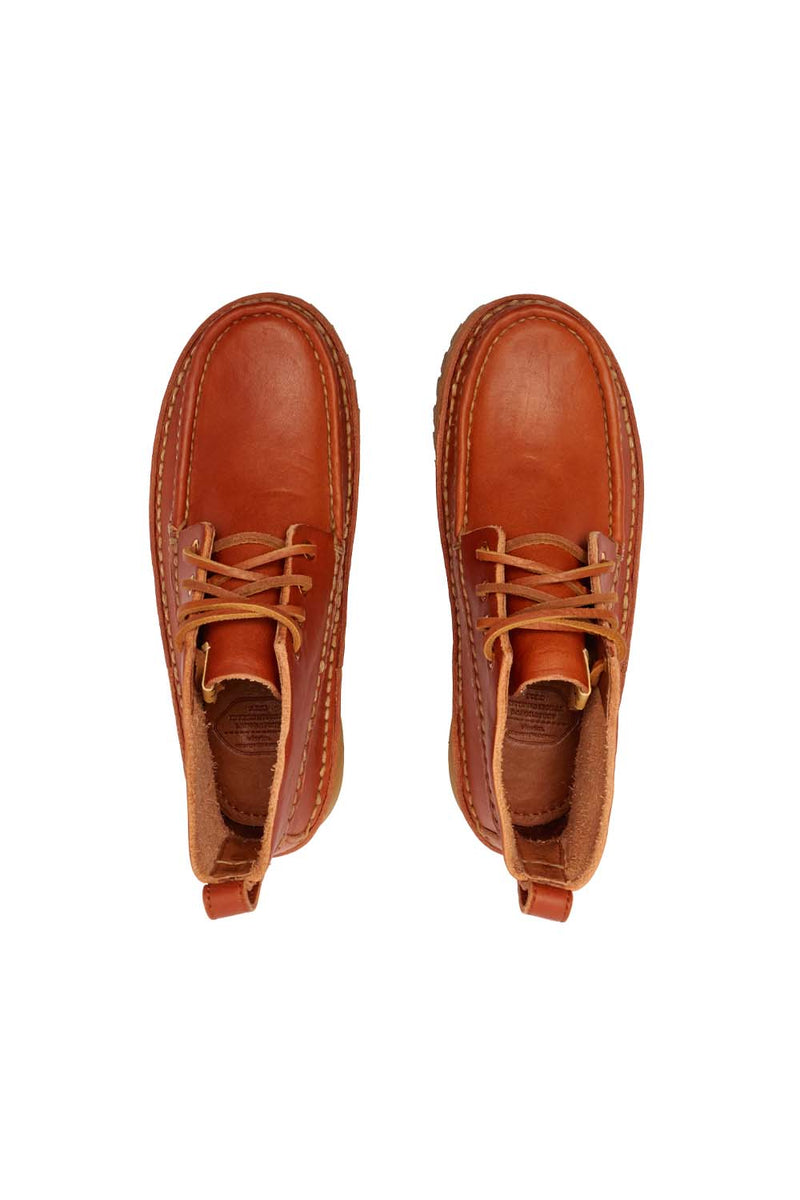 Visvim Mens Kanawa Moc Mid Folk Shoes | ROOTED